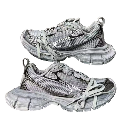 Balenciaga in Charcoal Grey: Industrial Monolith