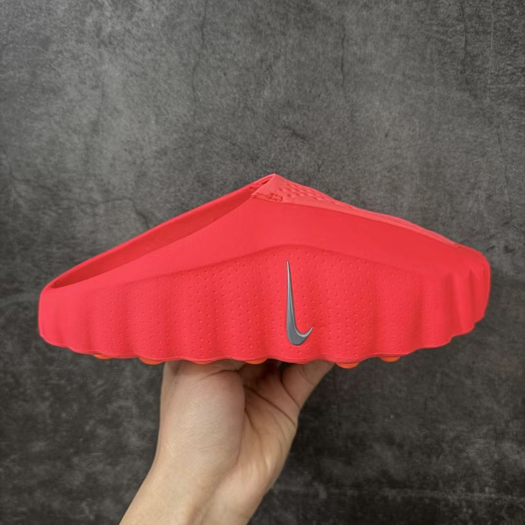 Nike Massage Sandal in Red: Energized Recovery.