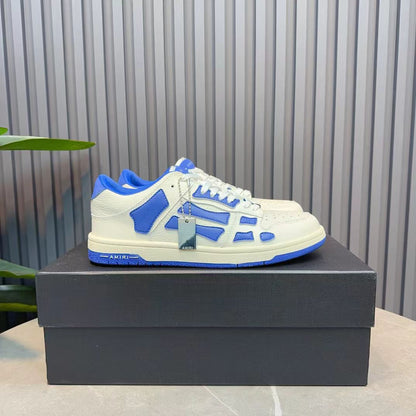 Emil’s Bone Shoe in White/Blue: Cerulean Osteology