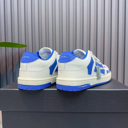 Emil’s Bone Shoe in White/Blue: Cerulean Osteology