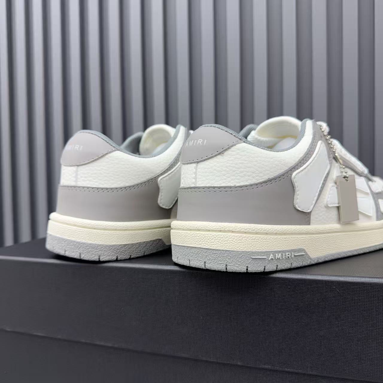 Emil’s Bone Shoe in White/Grey: Ashen Osteology
