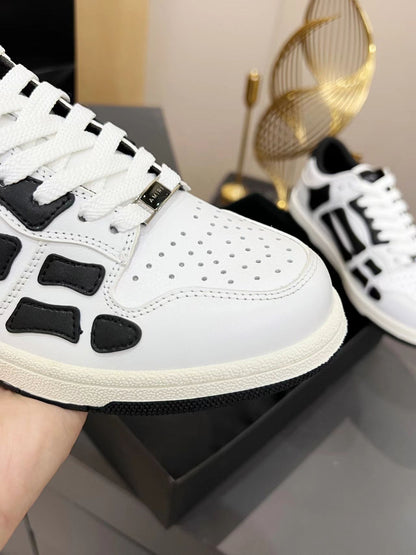 Emil’s Bone Shoe in White/Black: X-Ray Clarity