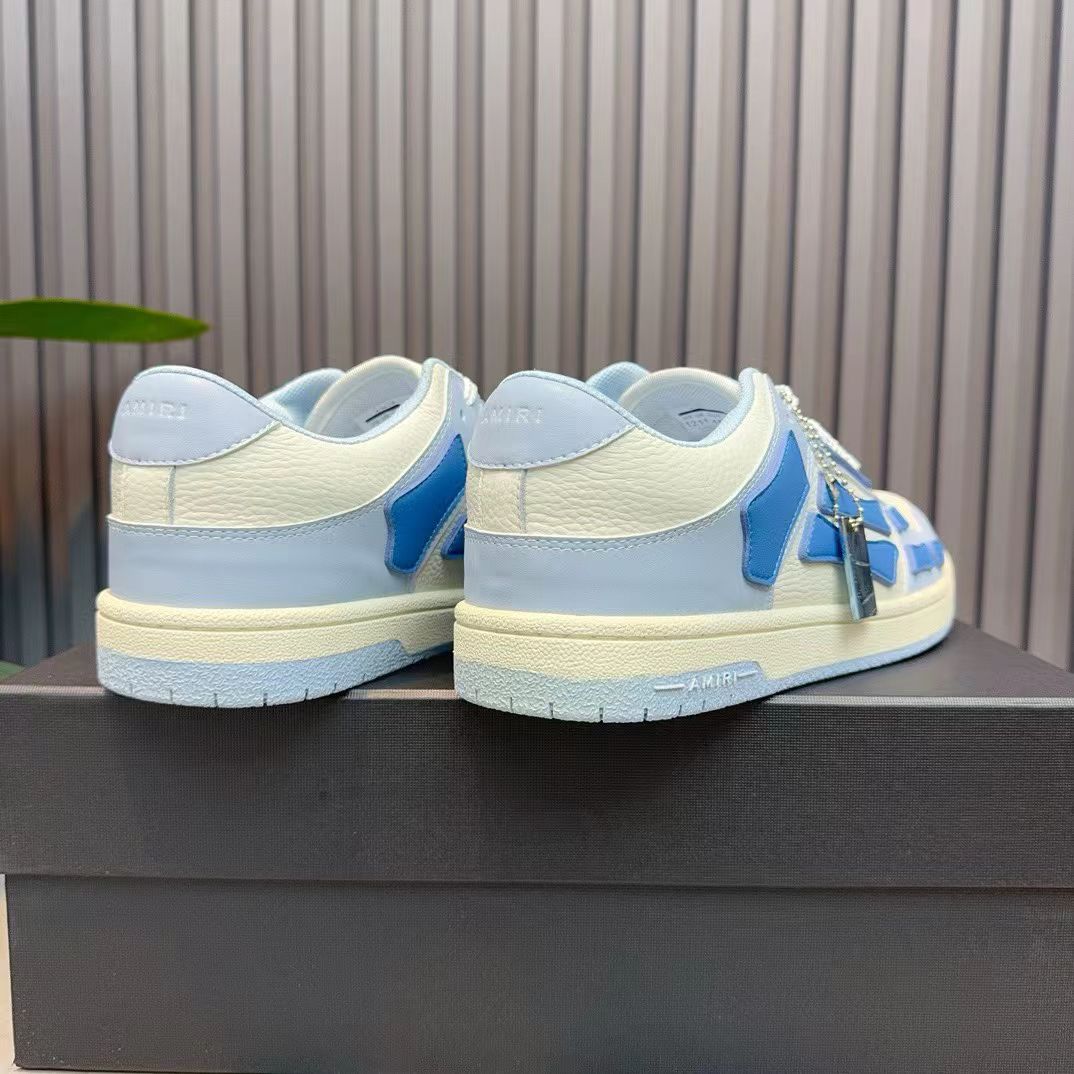 Emil’s Bone Shoe in Light Blue/White: Celestial Cartilage