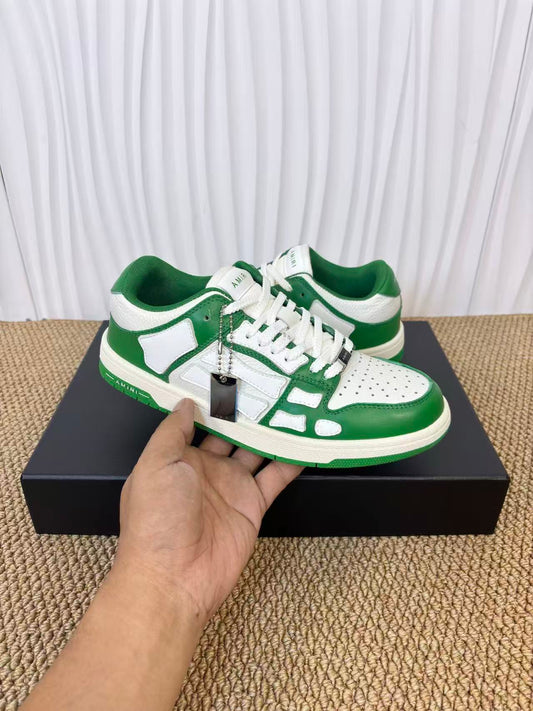 Emil’s Bone Shoe in Green/White: Botanic Osteology