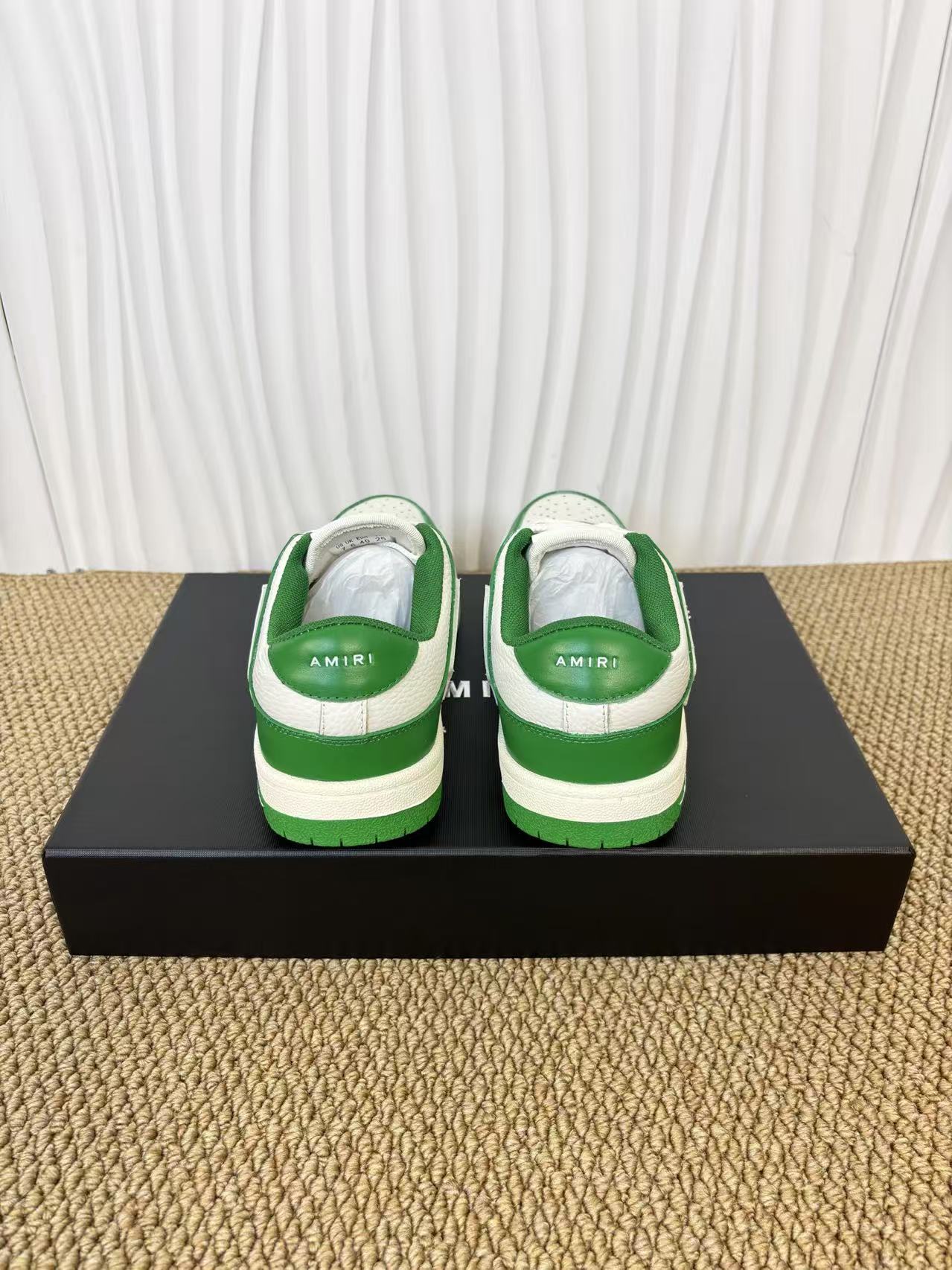 Emil’s Bone Shoe in Green/White: Botanic Osteology