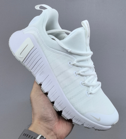 Nike Free Metcon 6 in White: Functional Purity