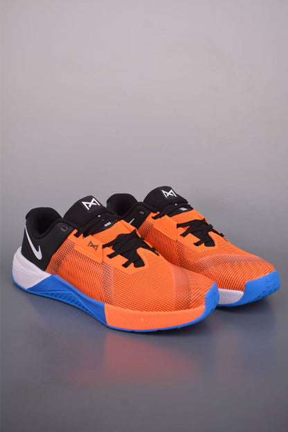 Nike Free Metcon 10 in Orange/Blue/White: Dynamic Triad