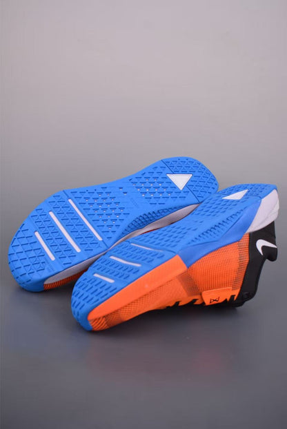 Nike Free Metcon 10 in Orange/Blue/White: Dynamic Triad