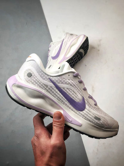 Nike in White/Lavender: Ethereal Velocity