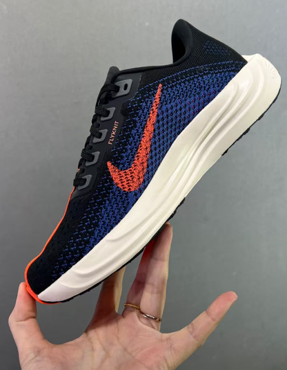 Nike Zoom Sneaker in Blue/Orange: Chromatic Propulsion