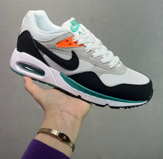 Nike Air Max Correlate in Black/Green: Grounded Air