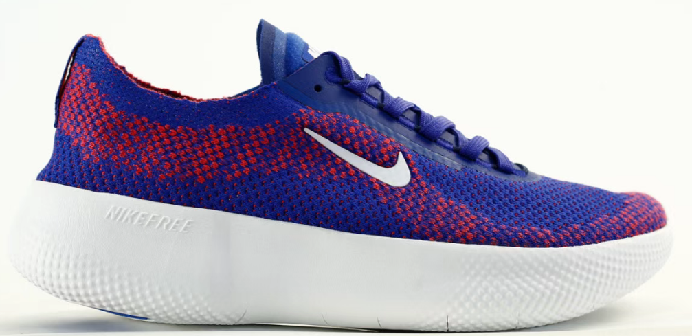 Nike Free Sneaker in Blue/Red/White: Dynamic Triad