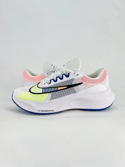 Nike Air Zoom in White/Pink/Yellow