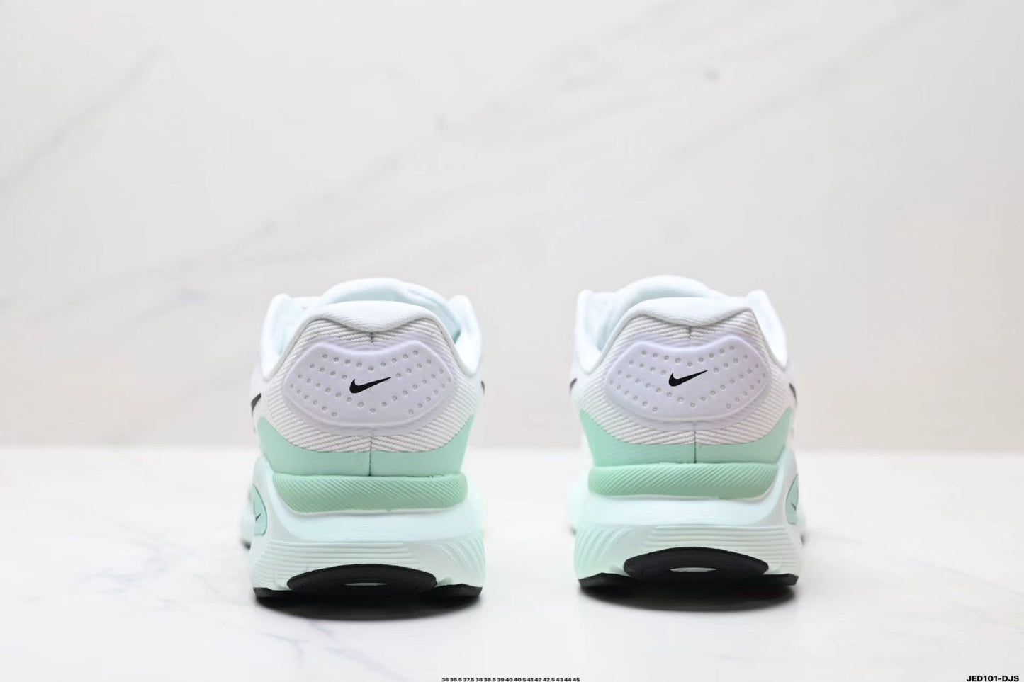 Nike Zoom Sneaker in White/Green: Verdant Velocity