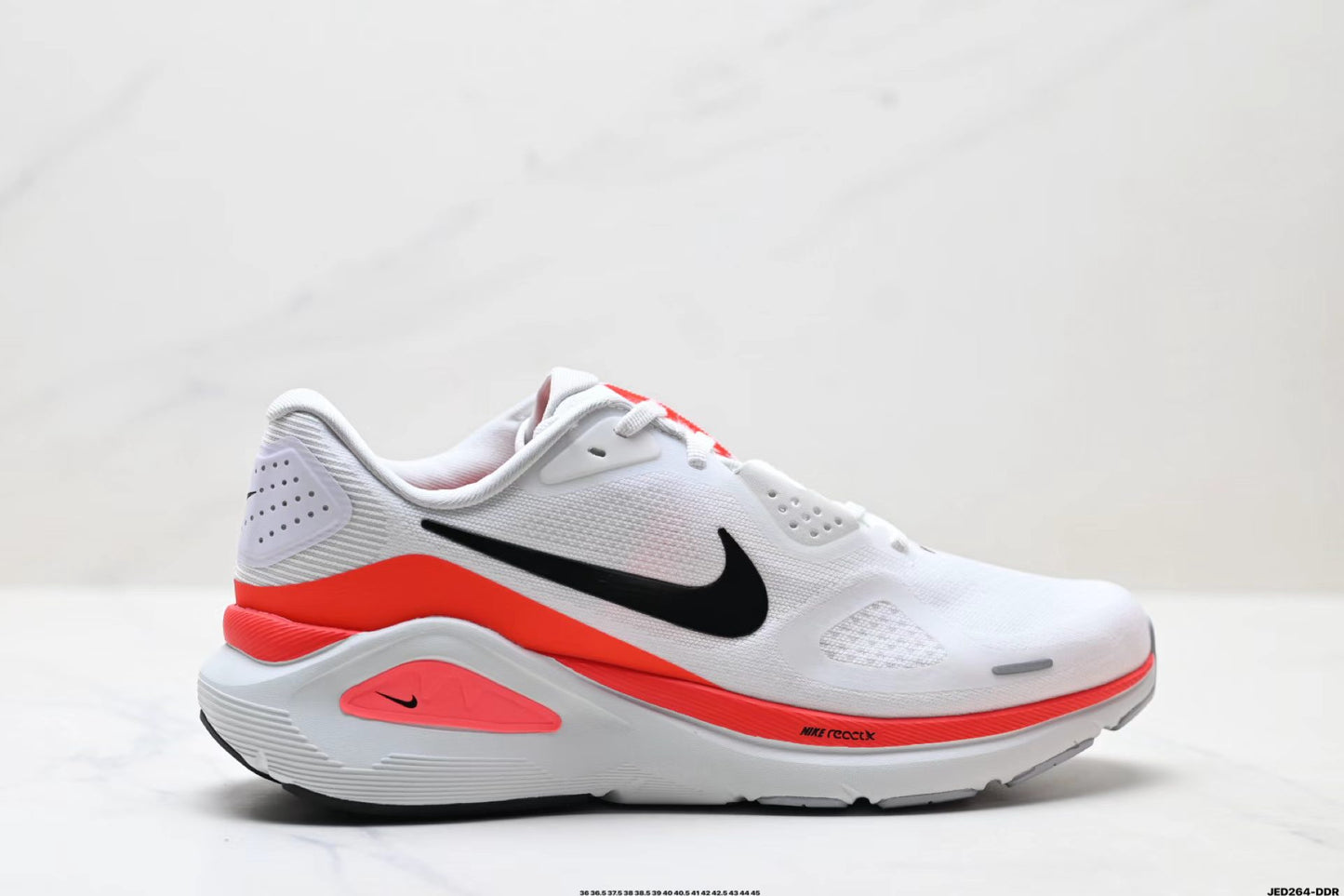 Nike Zoom Sneaker in White/Red: Iconic Ignition