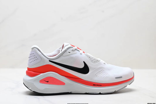 Nike Zoom Sneaker in White/Red: Iconic Ignition