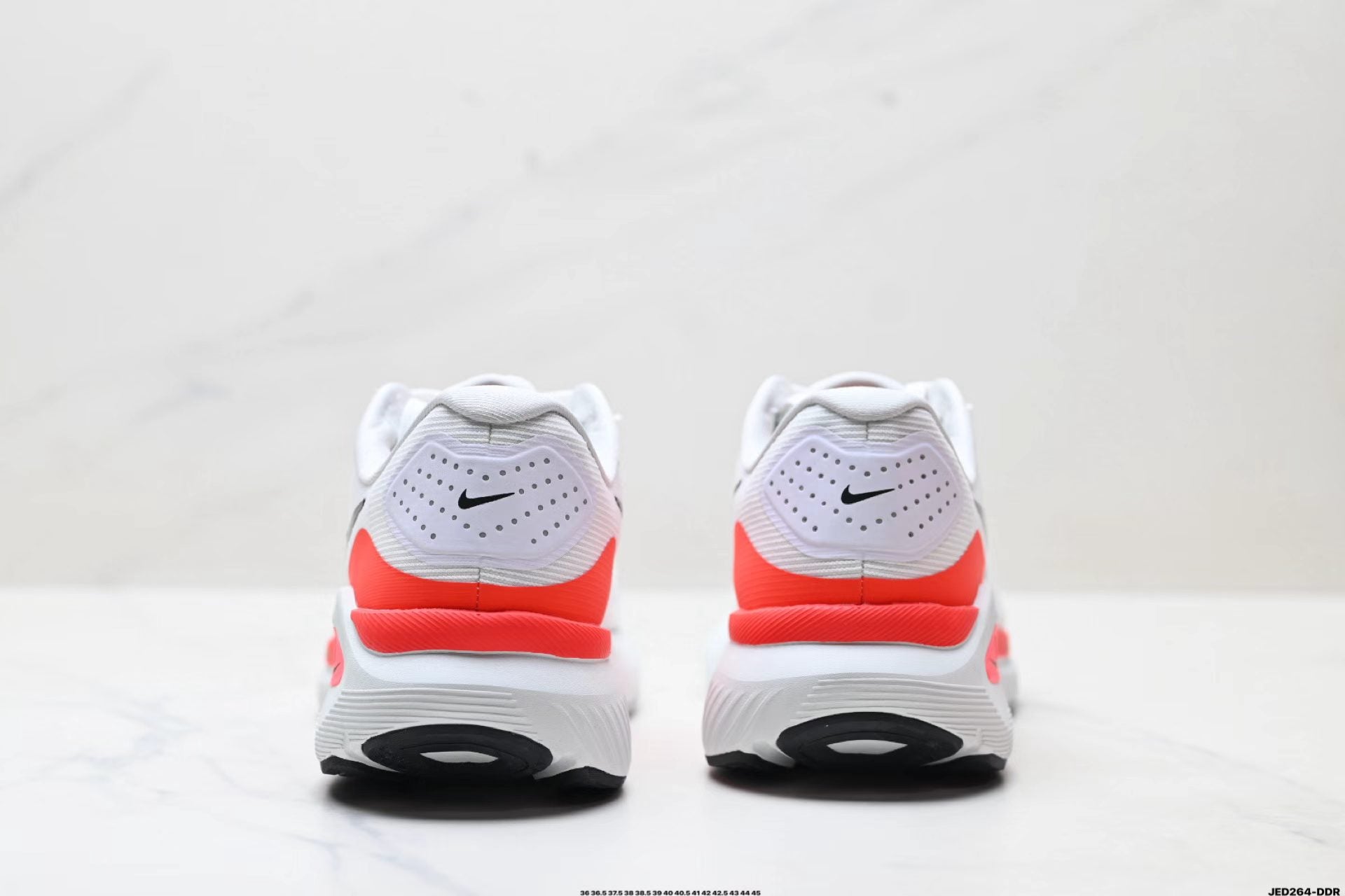 Nike Zoom Sneaker in White/Red: Iconic Ignition