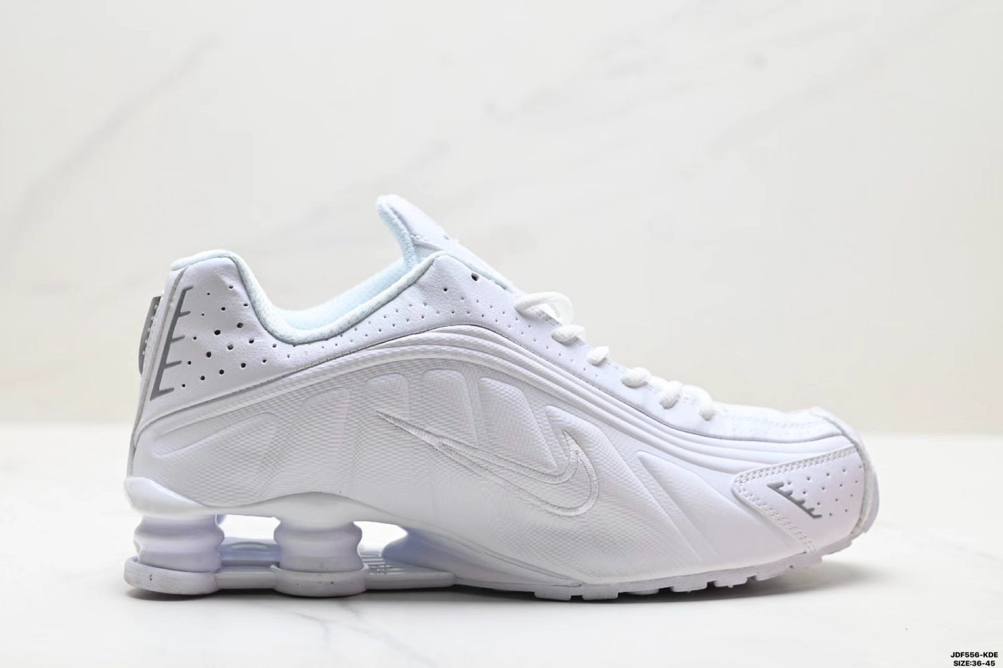 Nike Zoom Sneaker in White: Pure Velocity