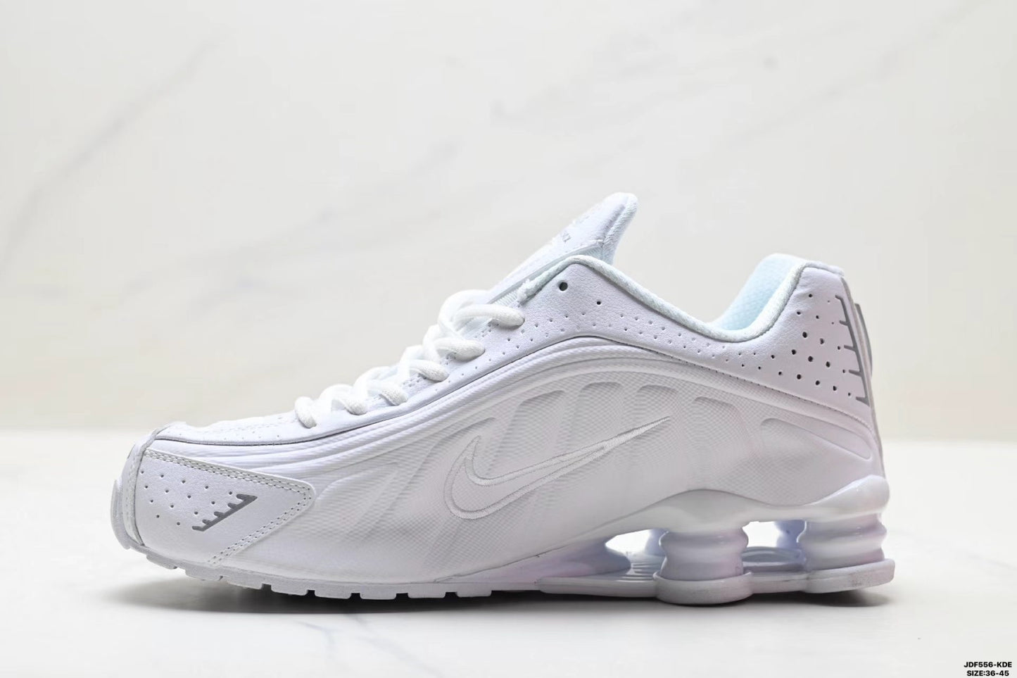Nike Zoom Sneaker in White: Pure Velocity