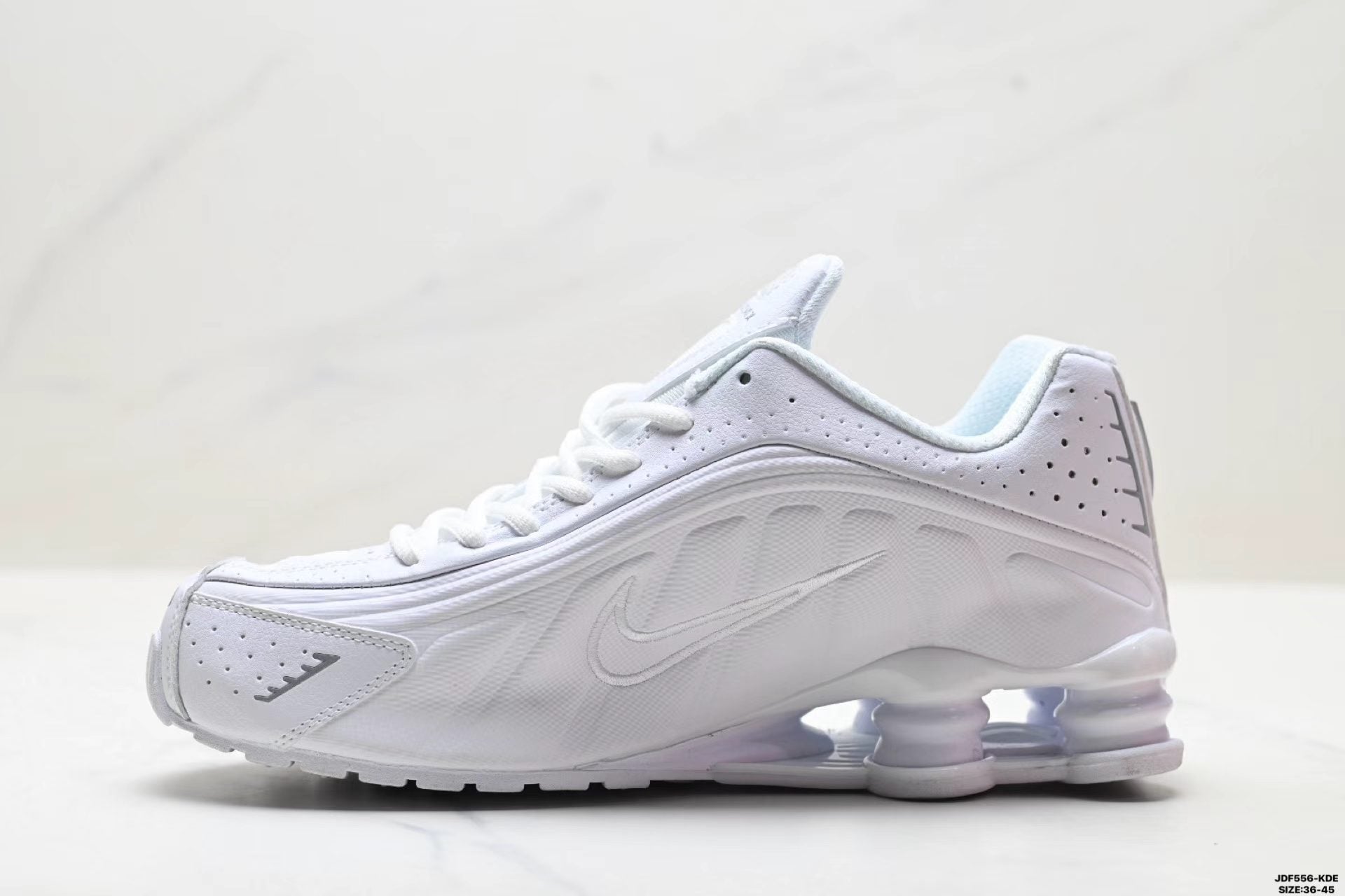 Nike Zoom Sneaker in White: Pure Velocity