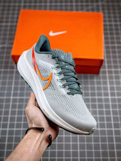 Nike Zoom Sneaker in Green/White: Verdant Velocity