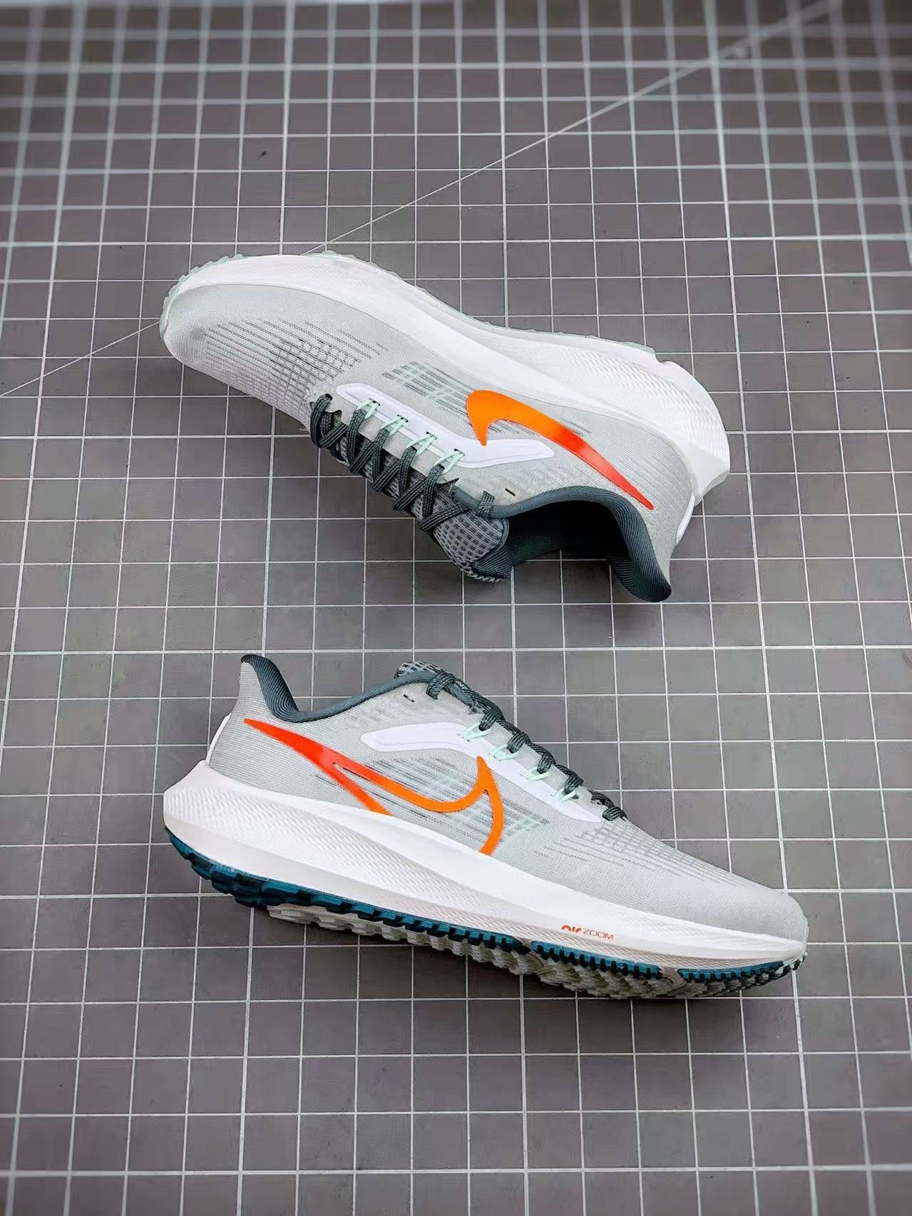 Nike Zoom Sneaker in Green/White: Verdant Velocity
