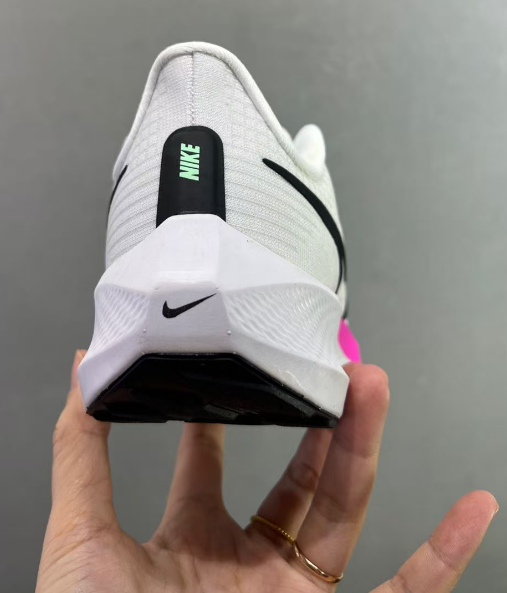 Nike Zoom Sneaker in White/Pink/Blue: Chromatic Harmony