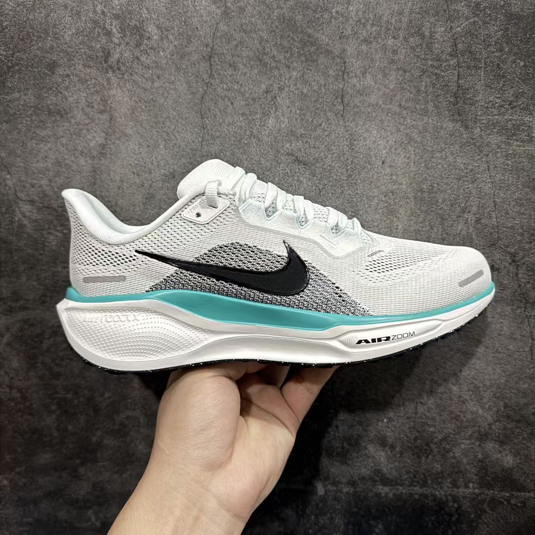 Nike Zoom Sneaker in White/Blue/Black: Dynamic Architecture