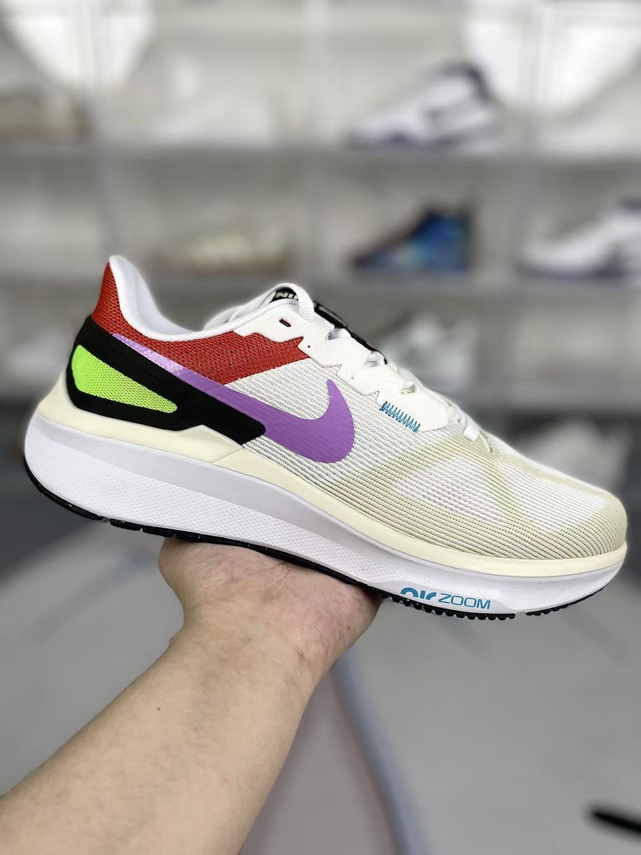 Nike Zoom Structure in White: Architectural Purity