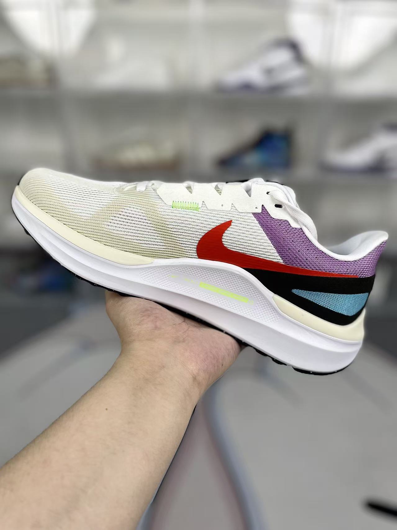 Nike Zoom Structure in White: Architectural Purity