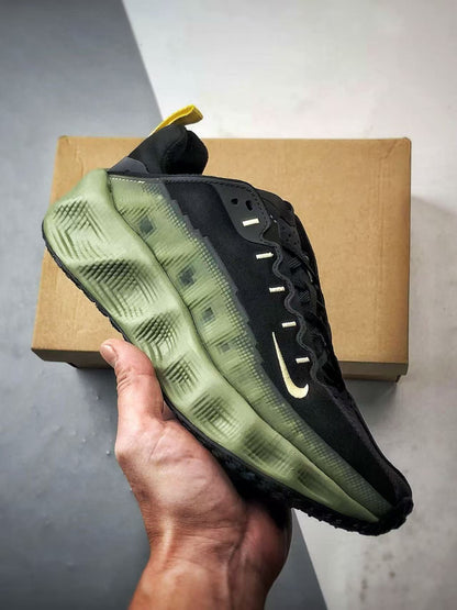 Ava in Black/Green: Enigmatic Verdure