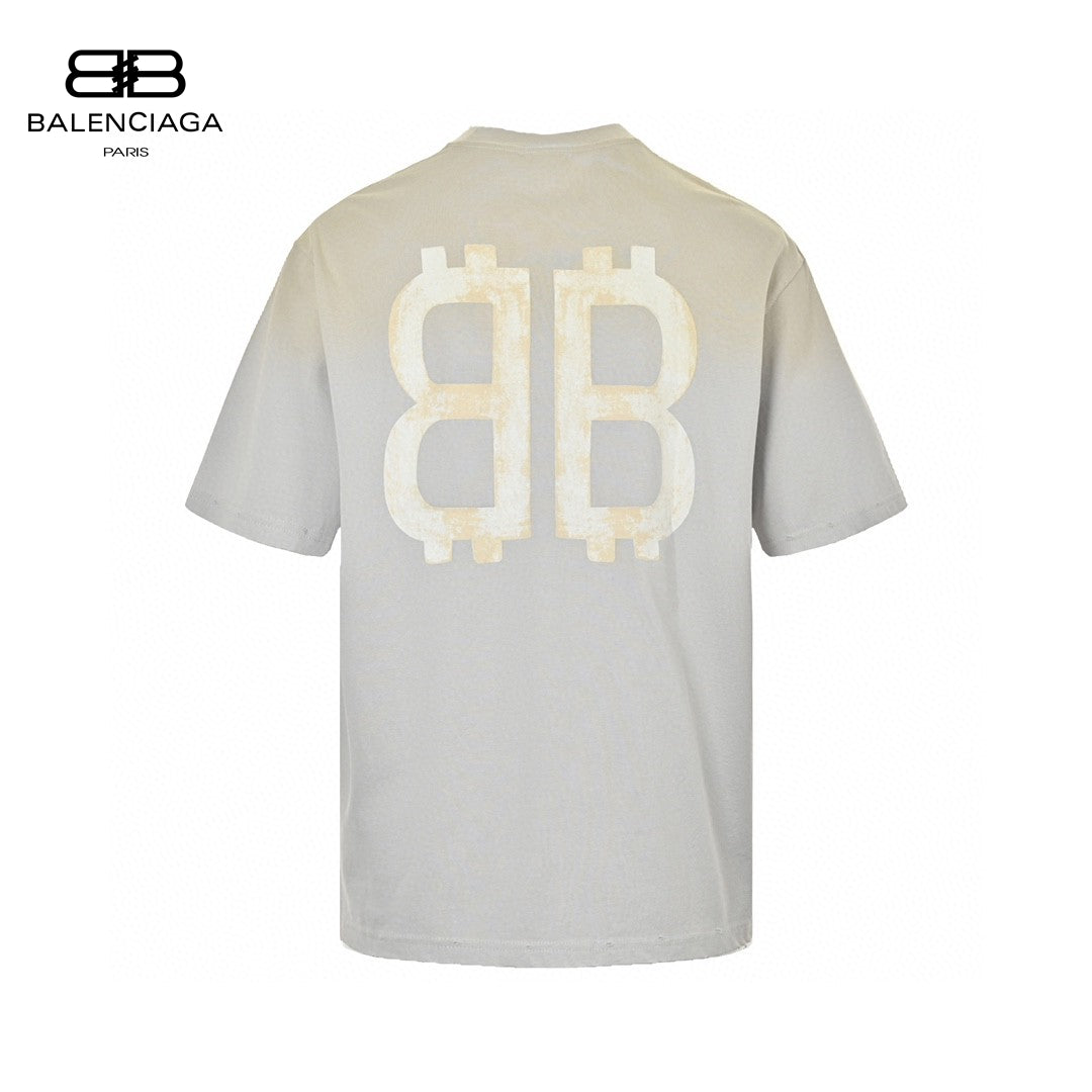 Ba*len*cia*ga t-shirt - double b graphic