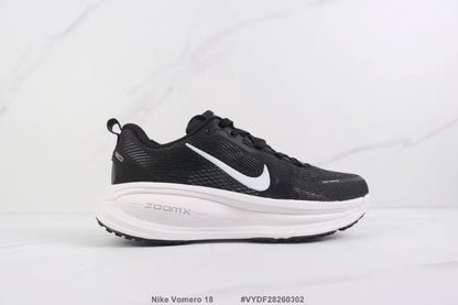 Nike Zoom Vomero with Black/White Swoosh: Monochromatic Precision