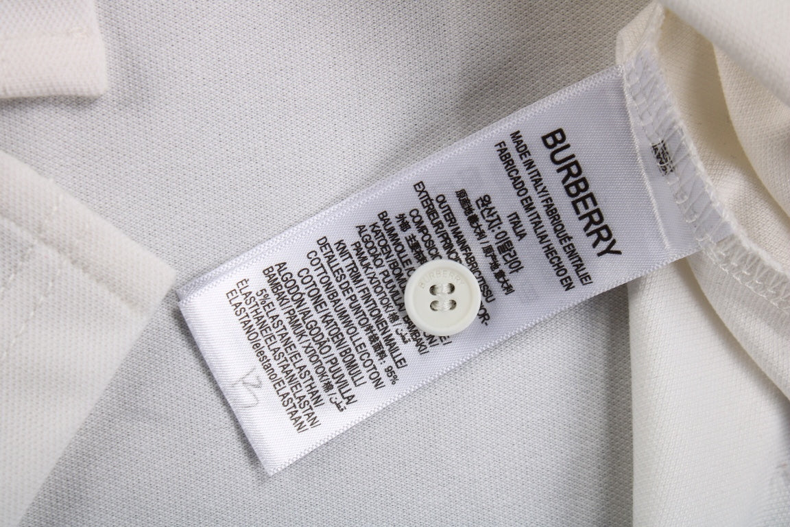 Burberry Polo Shirt (White)