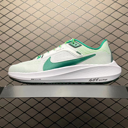 Nike Zoom Pegasus in White/Green: Botanical Velocity