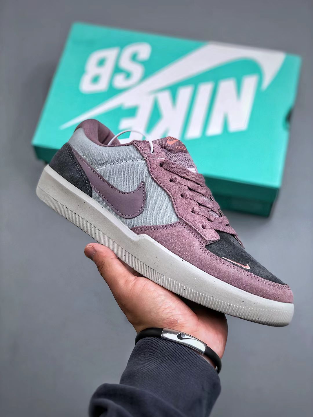 Nike SB Force 58 “Pink/Grey” – Soft Contrast Skate &amp; Lifestyle
