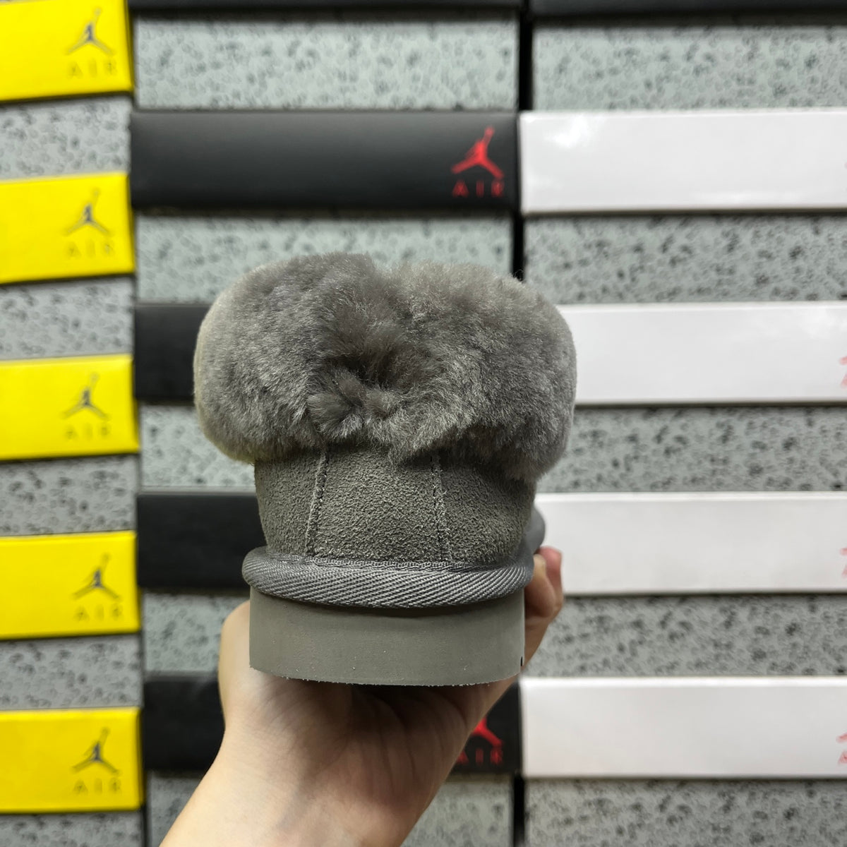 UGG Classic Mini Snow Boot in Grey