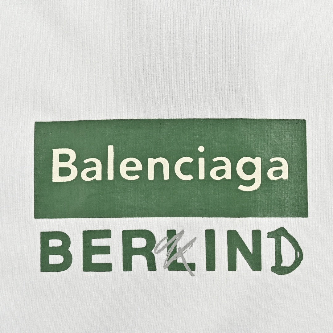 Ba*len*cia*ga t-shirt - berlin graphic