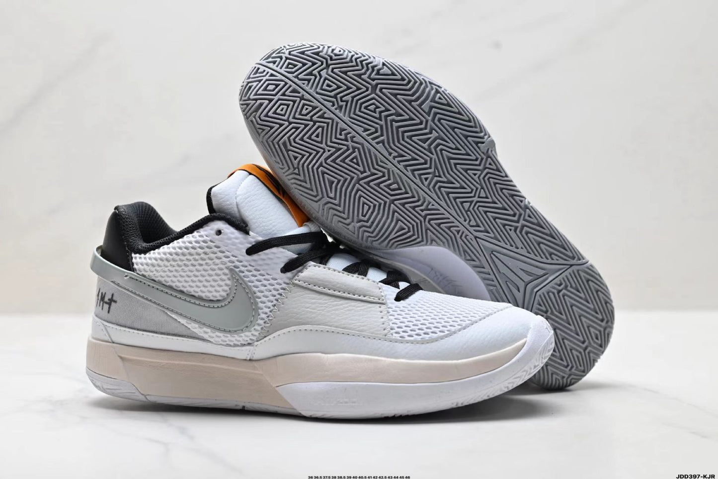 Nike Ja 1 in Grey/Black Split: Duality Playmaker
