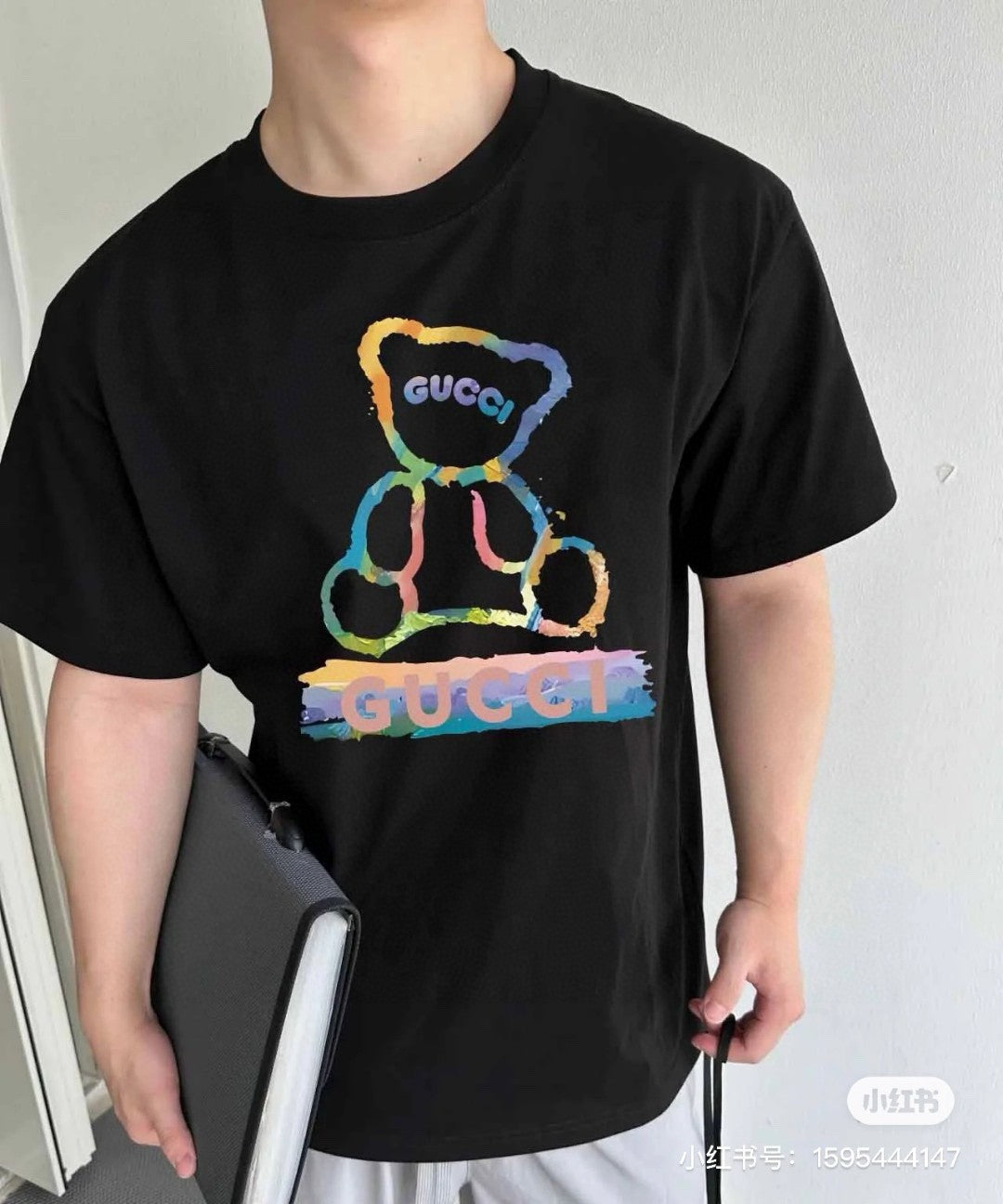 G*u*i teddy bear graphic t-shirt