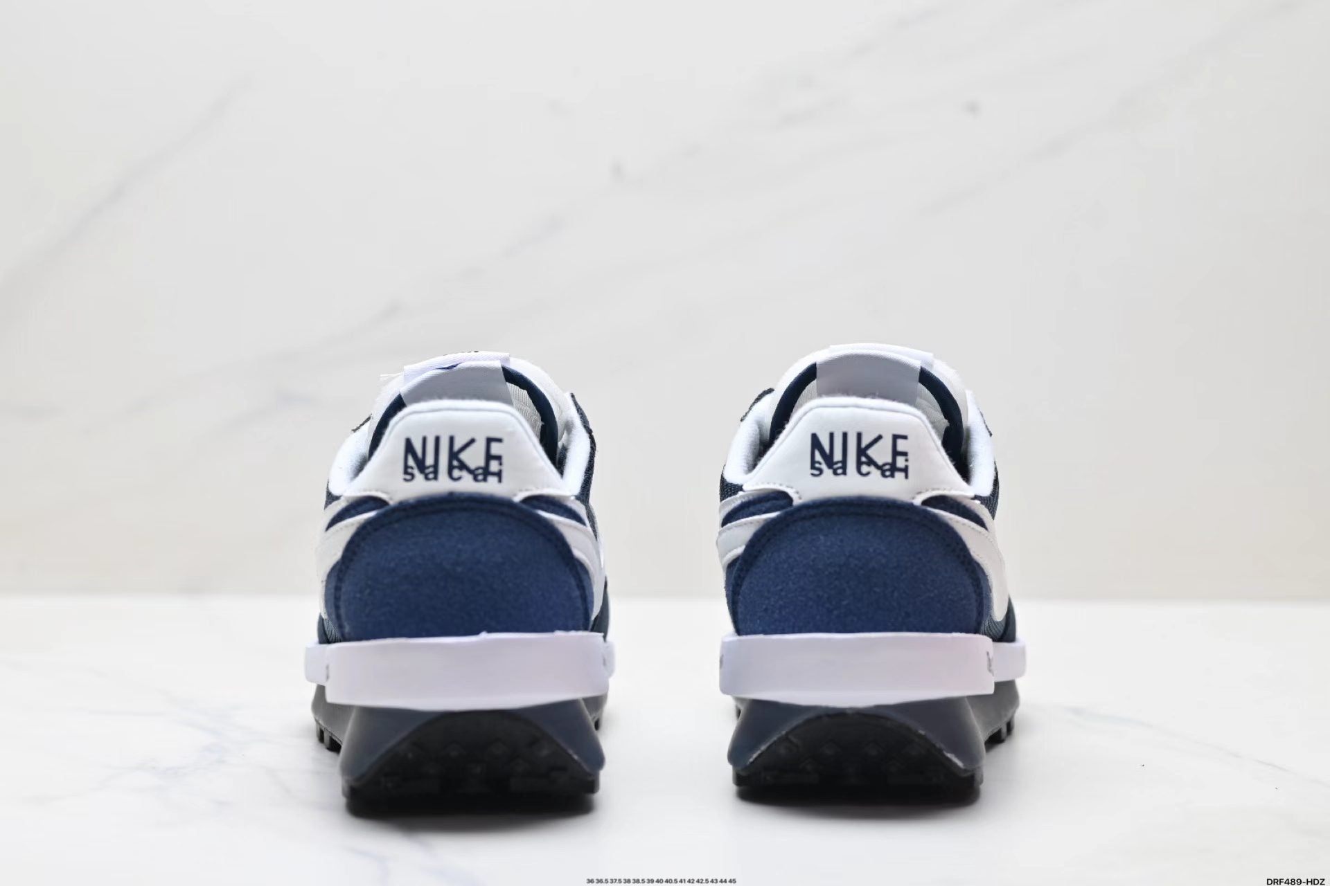 Nike x Sacai LDV Waffle 2.0 in Blue/White: Aerial Deconstruction
