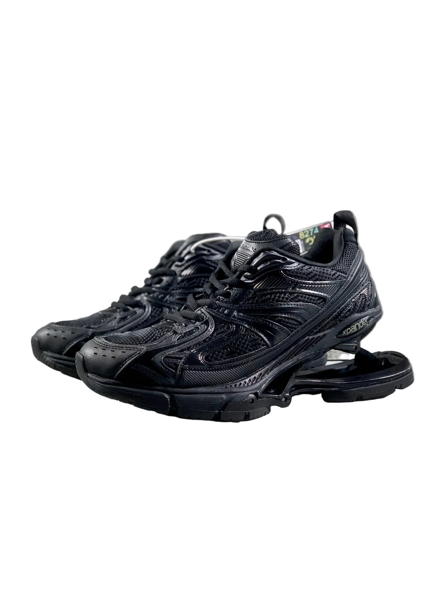 Balenciaga Black Retro Spring Sneaker: Stealth Mechanics