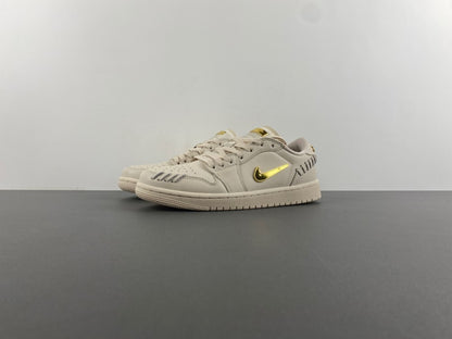 Air Jordan 1 Low "Sail/White Gold"