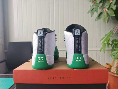 AIR JORDAN 12 RETRO "WHITE / GREEN"