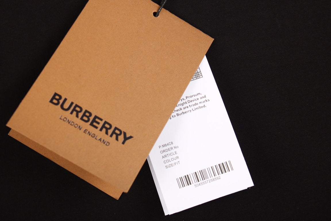 Burberry T-Shirt with Knight Logo