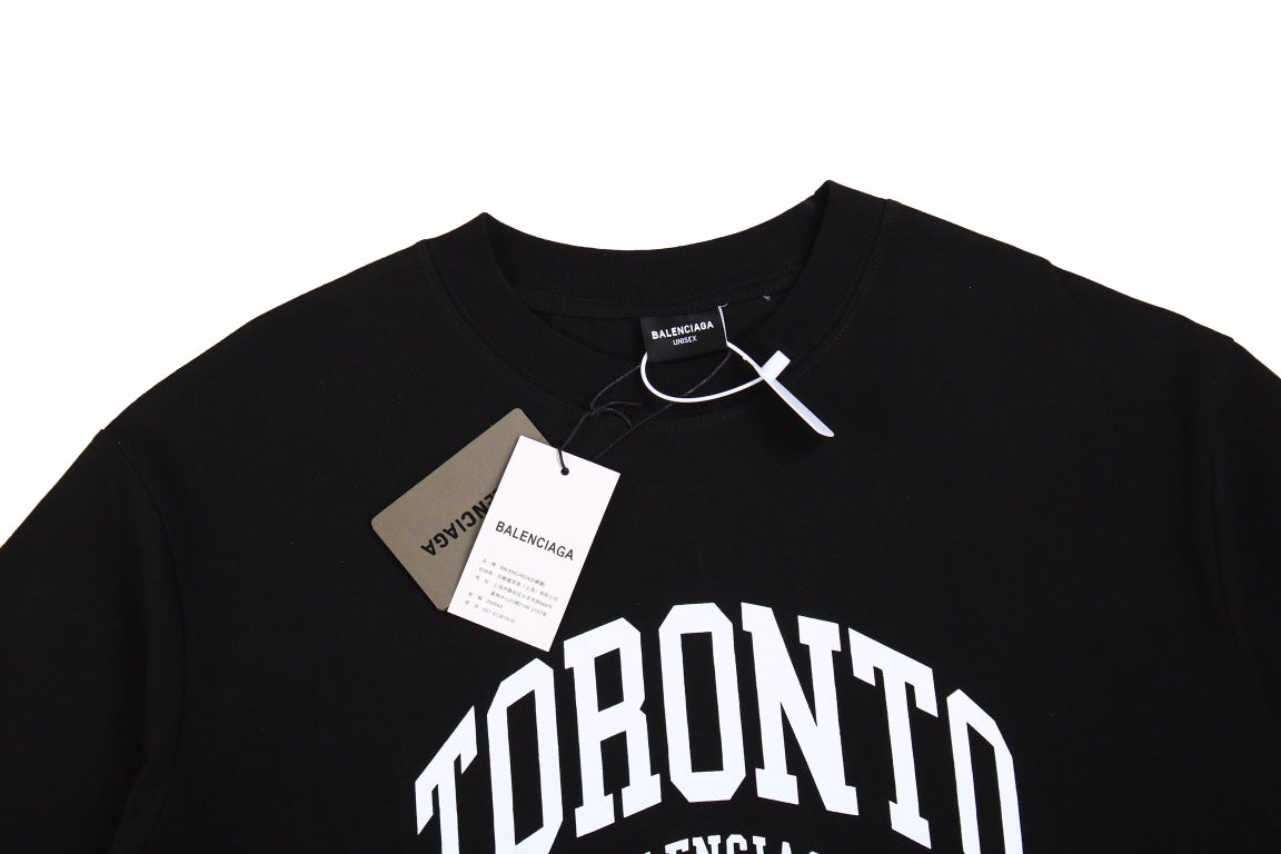 Ba*len*cia*ga toronto t-shirt with front logo