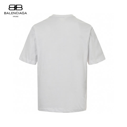 Balenciaga BB Logo T-Shirt (White)