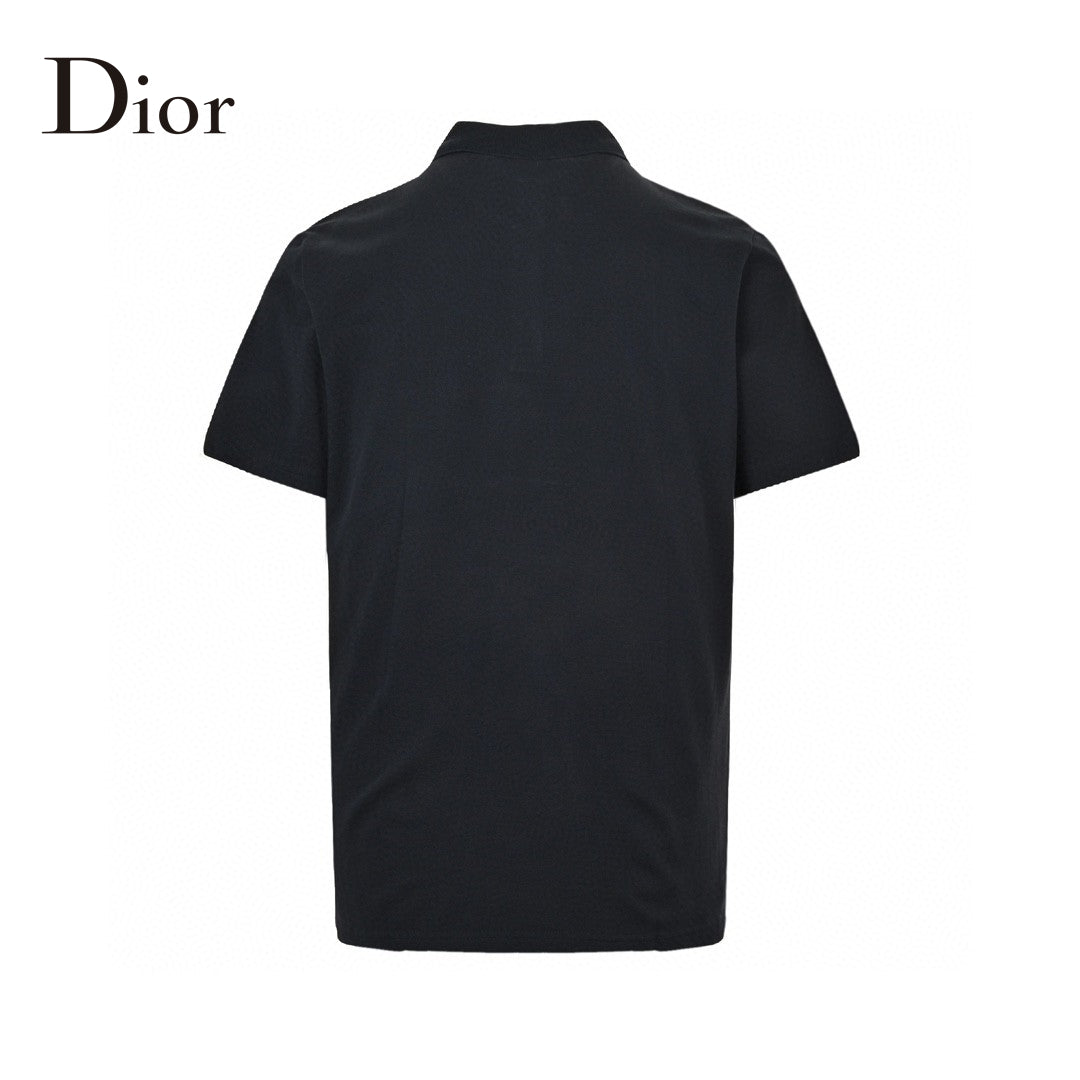 Dior Oblique Embroidered Polo Shirt