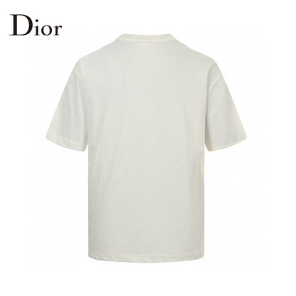 Dior White Graphic T-Shirt