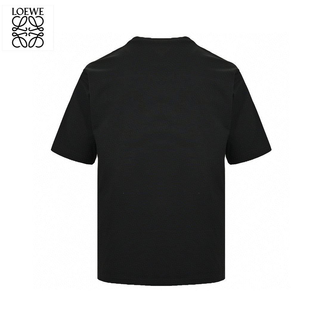 Loewe Graphic Logo T-Shirt (Black)